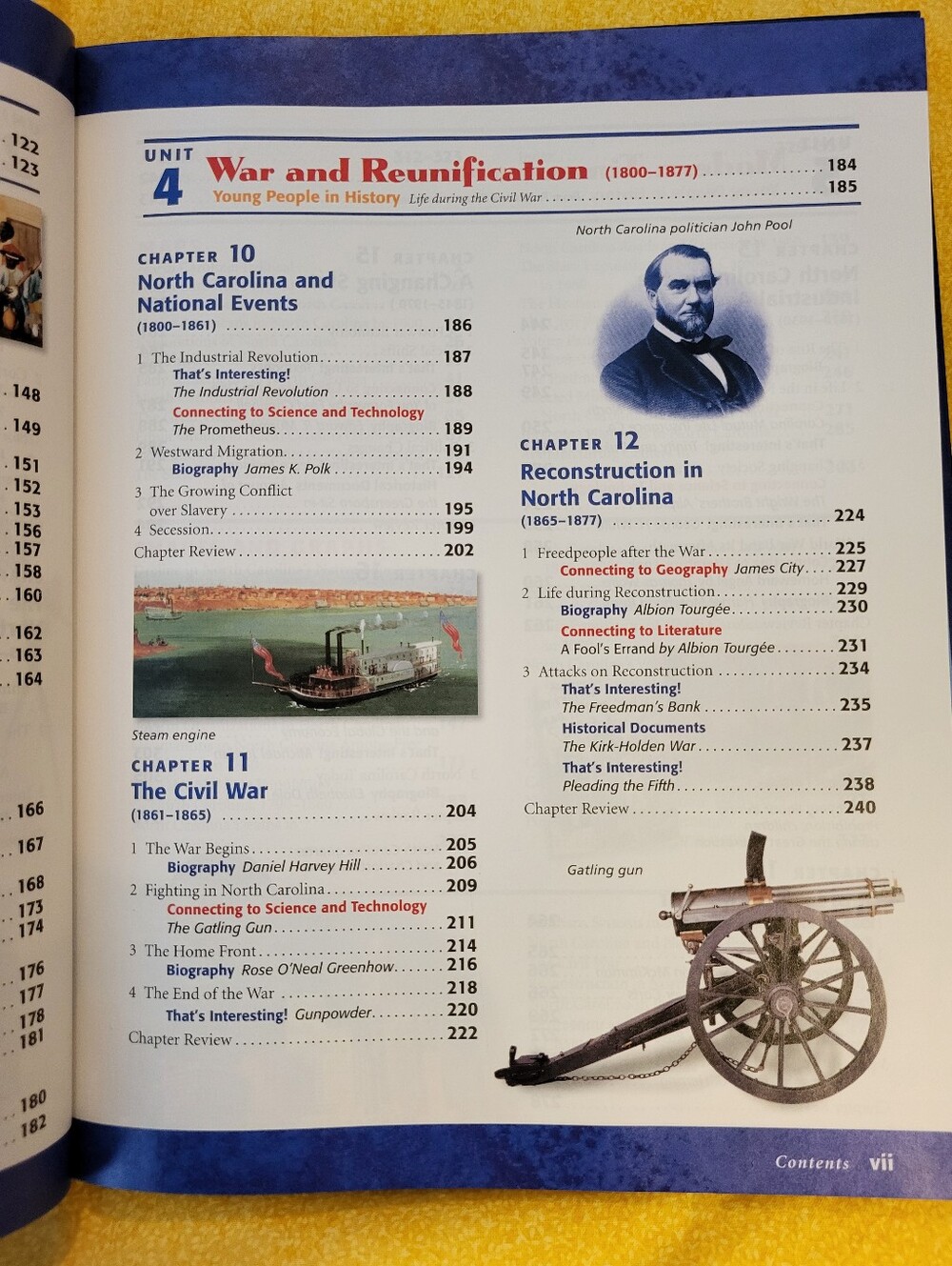 New "North Carolina" Textbook (Holt Hardcover) - Picture 5 of 10